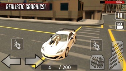 Emulate iPhone app EXTREME RACING MAFIA CAR using MyAndroid