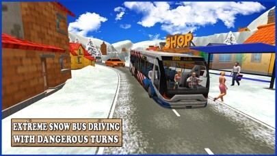 Emulate iPhone app Extreme Snow Bus Driving - Bus Driver Simulator 3D using MyAndroid