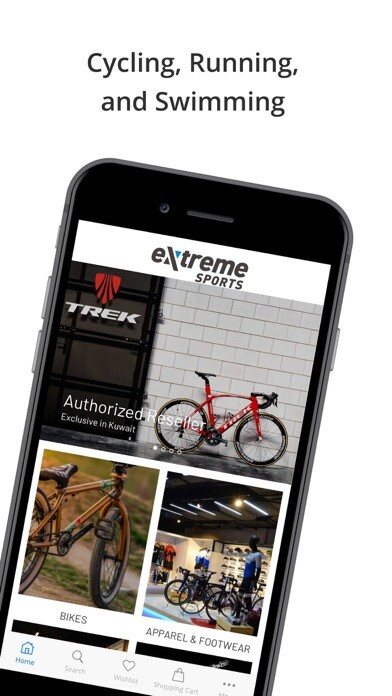 Emulate iPhone app Extreme Sports Kuwait using MyAndroid