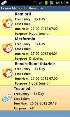 Emulate Android APK Exynos Medication Reminder Emulate Android APK Exynos Medication Reminder