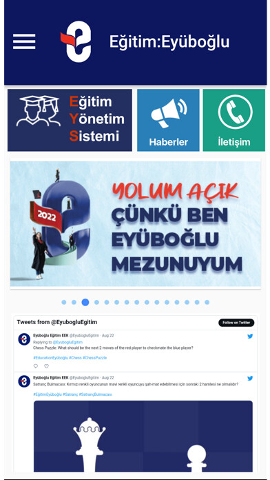 Emulate iPhone app Eyüboğlu EYS using MyAndroid Emulate iPhone app Eyüboğlu EYS using MyAndroid