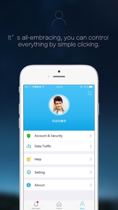 Emulate iPhone app Eye4Smart - Better lifestyle using MyAndroid