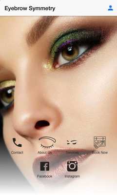 Emulate Android APK Eyebrow Symmetry