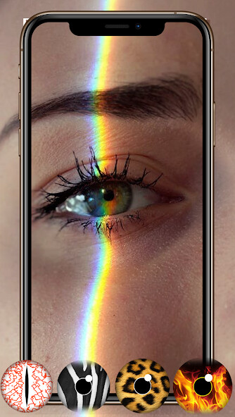 Run android online APK Eye Color Makeup Selfie - Eye lens Photo Editor from MyAndroid or emulate Eye Color Makeup Selfie - Eye lens Photo Editor using MyAndroid