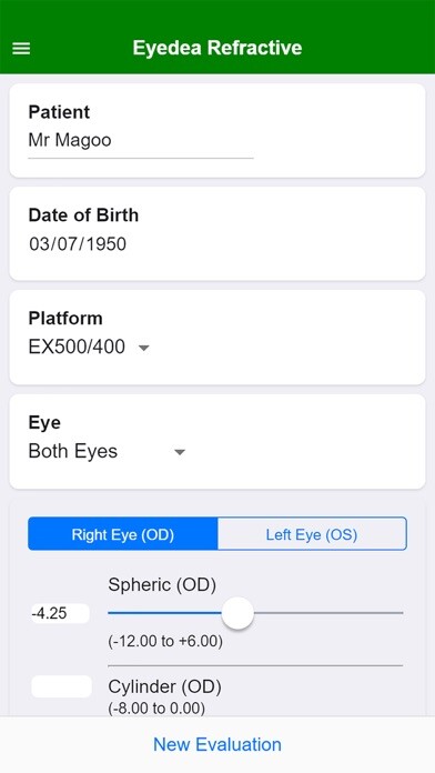 Emulate iPhone app Eyedea Refractive using MyAndroid Emulate iPhone app Eyedea Refractive using MyAndroid