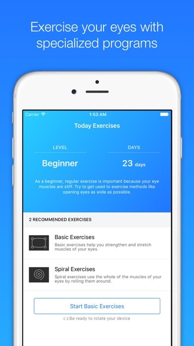 Emulate iPhone app Eye Exerciser - Eye Training using MyAndroid Emulate iPhone app Eye Exerciser - Eye Training using MyAndroid