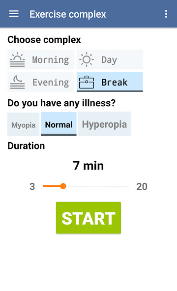 Emulate Android APK Eye exercises Emulate Android APK Eye exercises