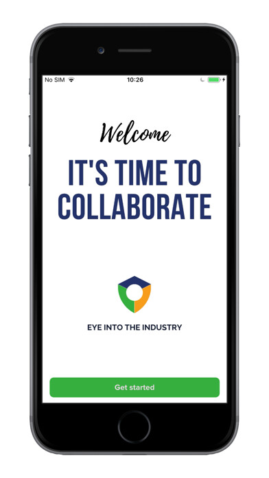 Emulate iPhone app Eye Into The Industry using MyAndroid