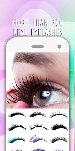 Run android online APK Eyelashes Photo Editor app from MyAndroid or emulate Eyelashes Photo Editor app using MyAndroid
