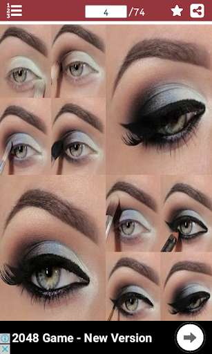 Run android online APK Eye Makeup - Step by Step Tutorials (Offline) 2021 from MyAndroid or emulate Eye Makeup - Step by Step Tutorials (Offline) 2021 using MyAndroid