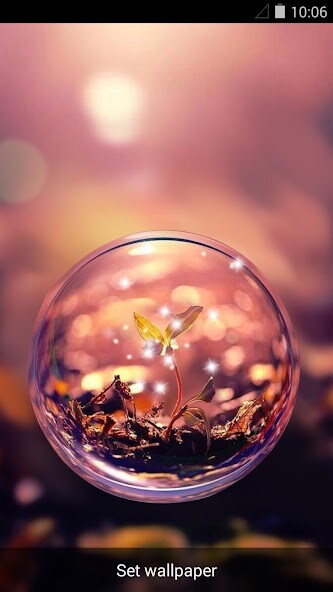 Emulate Android APK Eye of Life Live Wallpaper