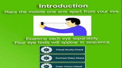 Emulate iPhone app Eyes Checker using MyAndroid Emulate iPhone app Eyes Checker using MyAndroid