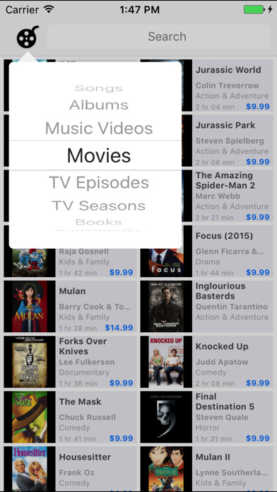 Emulate iPhone app E.Y.E.S.: Ease Your Entertainment Search using MyAndroid Emulate iPhone app E.Y.E.S.: Ease Your Entertainment Search using MyAndroid