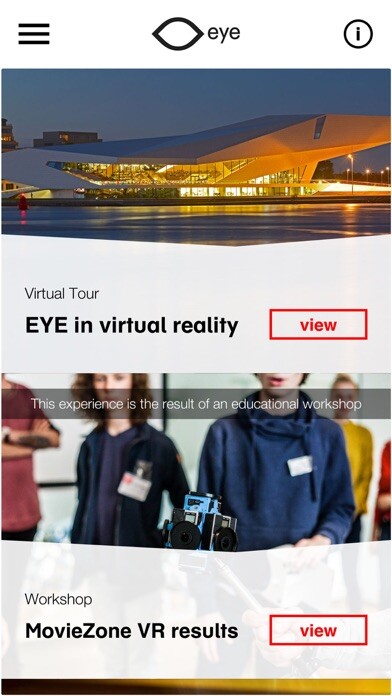 Run android online APK EYE VR from MyAndroid or emulate EYE VR using MyAndroid