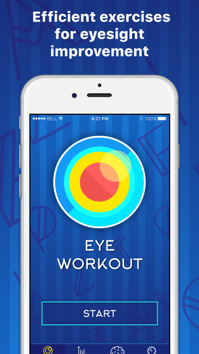 Emulate iPhone app Eye Workout using MyAndroid Emulate iPhone app Eye Workout using MyAndroid