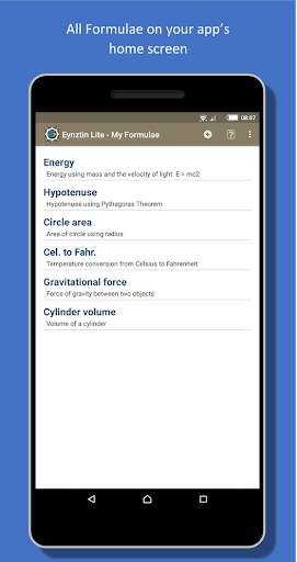 Run android online APK Eynztin Lite-Insta calculators from MyAndroid or emulate Eynztin Lite-Insta calculators using MyAndroid