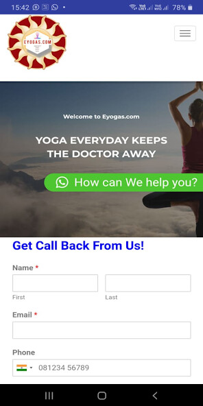 Run android online APK E Yogas - Online Live Video Yoga Classes Globally from MyAndroid or emulate E Yogas - Online Live Video Yoga Classes Globally using MyAndroid