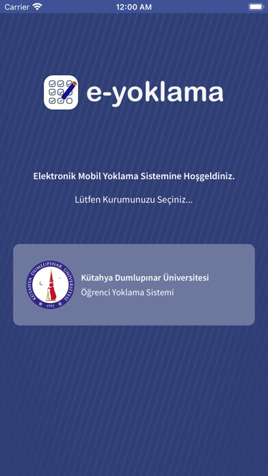 Emulate iPhone app E-Yoklama using MyAndroid Emulate iPhone app E-Yoklama using MyAndroid