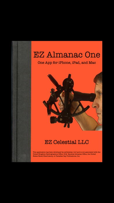 Emulate iPhone app ezAlmanacOne Celestial Nav using MyAndroid