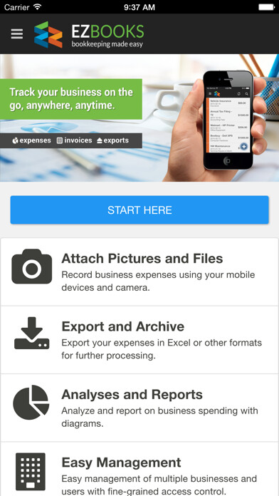 Emulate iPhone app EZBooks - Mobile Bookkeeping using MyAndroid Emulate iPhone app EZBooks - Mobile Bookkeeping using MyAndroid