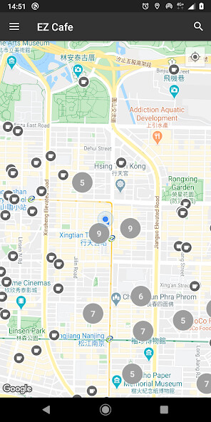 Run android online APK EZ Cafe - Taiwan Cafe Map from MyAndroid or emulate EZ Cafe - Taiwan Cafe Map using MyAndroid Run android online APK EZ Cafe - Taiwan Cafe Map from MyAndroid or emulate EZ Cafe - Taiwan Cafe Map using MyAndroid