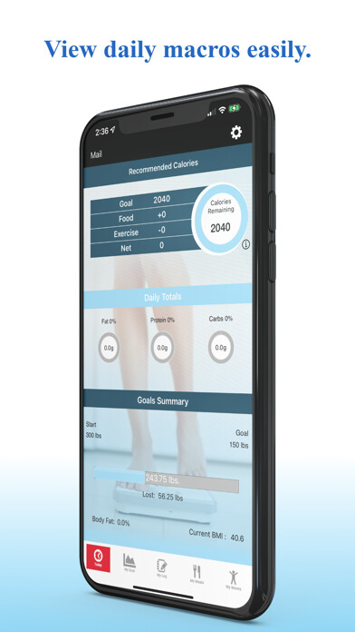 Emulate iPhone app EZDietPlanner Fitness Tracker using MyAndroid Emulate iPhone app EZDietPlanner Fitness Tracker using MyAndroid