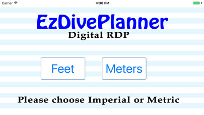 Emulate iPhone app Ez Dive Planner using MyAndroid Emulate iPhone app Ez Dive Planner using MyAndroid