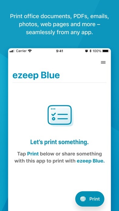 Emulate iPhone app ezeep Blue printer app using MyAndroid Emulate iPhone app ezeep Blue printer app using MyAndroid