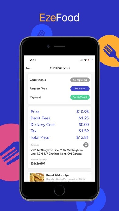 Run android online APK EzeFood Restaurant from MyAndroid or emulate EzeFood Restaurant using MyAndroid