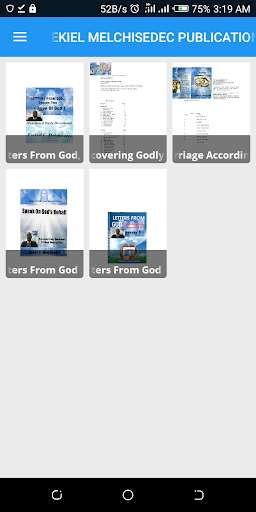 Run android online APK Ezekiel Melchisedec Publications library from MyAndroid or emulate Ezekiel Melchisedec Publications library using MyAndroid