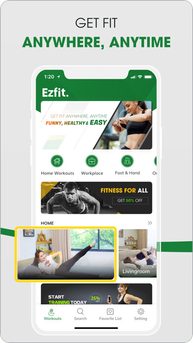 Emulate iPhone app EzFit - Easy Fit using MyAndroid Emulate iPhone app EzFit - Easy Fit using MyAndroid