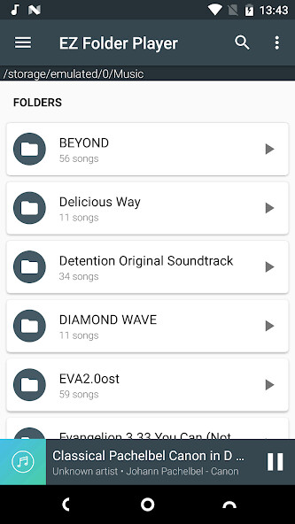 Run android online APK EZ Folder Player (Ad) from MyAndroid or emulate EZ Folder Player (Ad) using MyAndroid