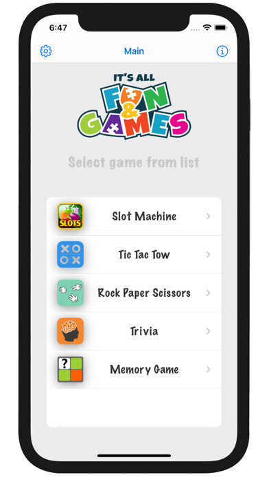 Emulate iPhone app EZ Games using MyAndroid Emulate iPhone app EZ Games using MyAndroid