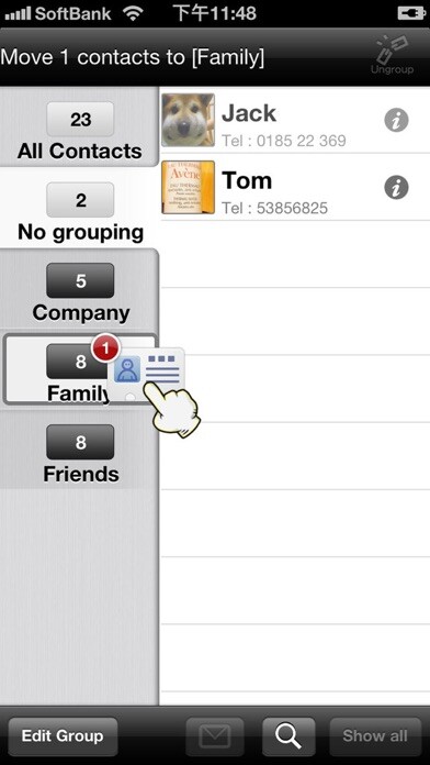 Emulate iPhone app EZGroup Free using MyAndroid Emulate iPhone app EZGroup Free using MyAndroid