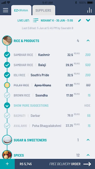 Run android online APK Ezkirana - Manage Restaurant Supplies from MyAndroid or emulate Ezkirana - Manage Restaurant Supplies using MyAndroid