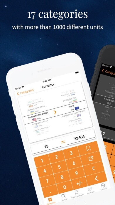 Emulate iPhone app EZPZ Unit Converter using MyAndroid Emulate iPhone app EZPZ Unit Converter using MyAndroid