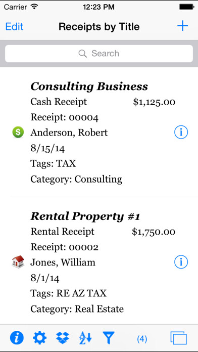 Emulate iPhone app ezReceipt using MyAndroid Emulate iPhone app ezReceipt using MyAndroid
