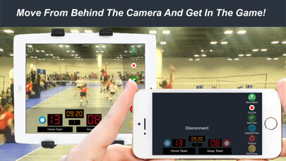 Emulate iPhone app ezReelz vBall Remote using MyAndroid