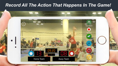 Emulate iPhone app ezReelz Volleyball using MyAndroid