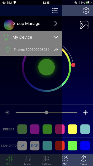 Emulate iPhone app EZ RGB using MyAndroid Emulate iPhone app EZ RGB using MyAndroid