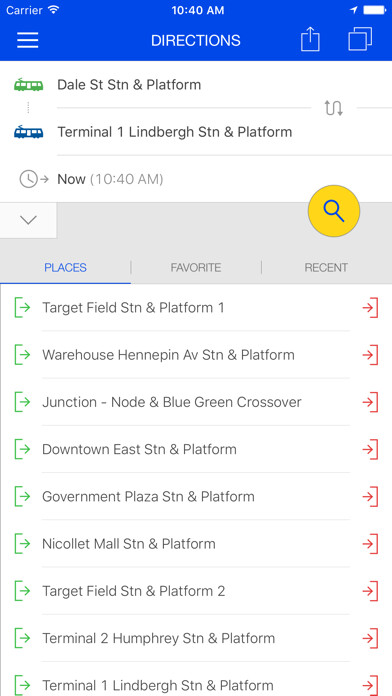 Emulate iPhone app ezRide Minneapolis MetroTransit - Transit Directions for Bus, Train and Light Rail including Offline Planner using MyAndroid Emulate iPhone app ezRide Minneapolis MetroTransit - Transit Directions for Bus, Train and Light Rail including Offline Planner using MyAndroid