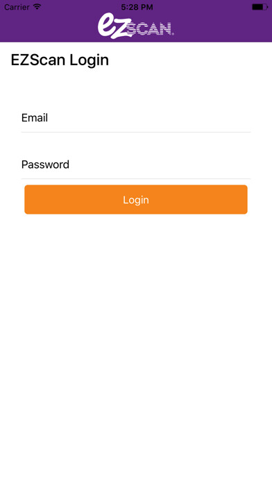 Emulate iPhone app EZ Scan® 2 using MyAndroid