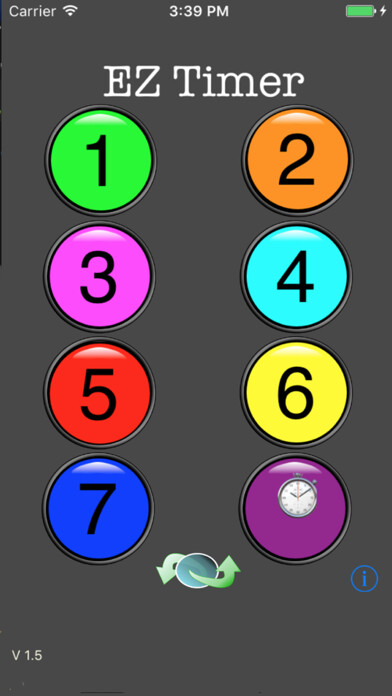 Emulate iPhone app EZ Timer & Stopwatch using MyAndroid Emulate iPhone app EZ Timer & Stopwatch using MyAndroid