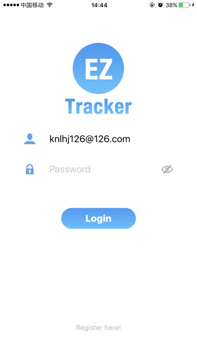 Emulate iPhone app EZTrackerPro using MyAndroid