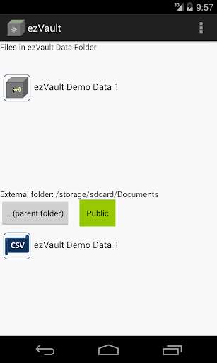 Run android online APK ezVault: Safe Password Manager from MyAndroid or emulate ezVault: Safe Password Manager using MyAndroid