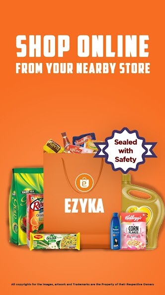 Run android online APK Ezyka Online Delivery Service from MyAndroid or emulate Ezyka Online Delivery Service using MyAndroid