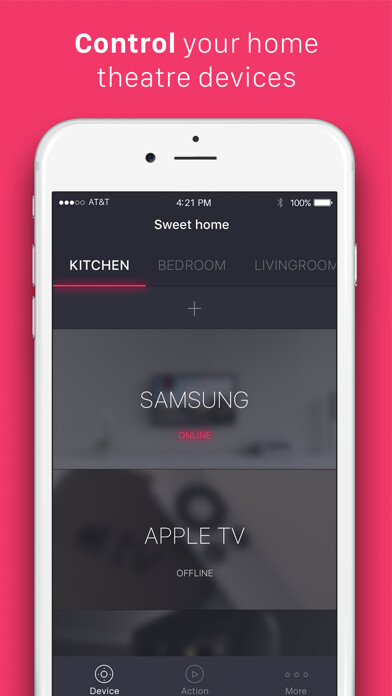 Emulate iPhone app Ezzi TV: Sony & LG Smart TV using MyAndroid