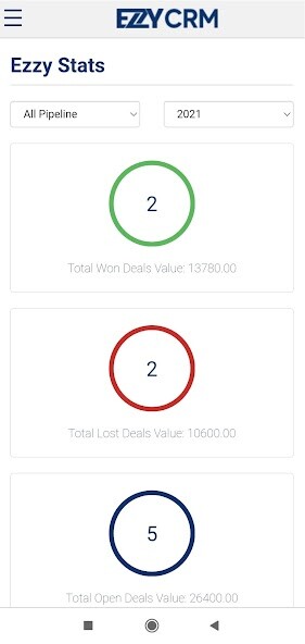 Run android online APK EzzyCRM from MyAndroid or emulate EzzyCRM using MyAndroid