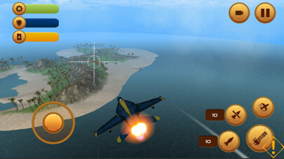Emulate iPhone app F18 Airplane Flight Simulator using MyAndroid