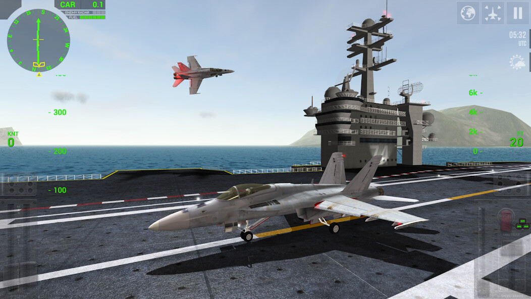 Run android online APK F18 Carrier Landing from MyAndroid or emulate F18 Carrier Landing using MyAndroid